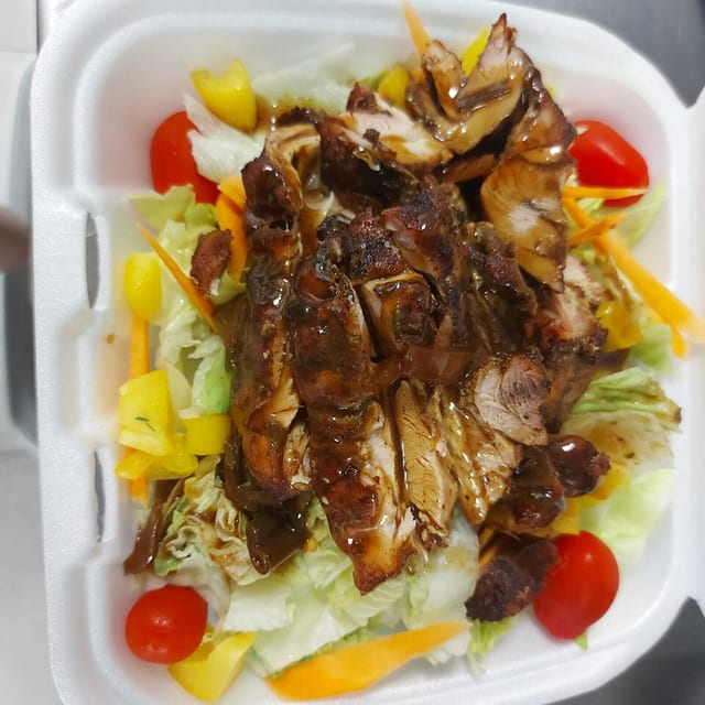 Jerk Breast Salad.