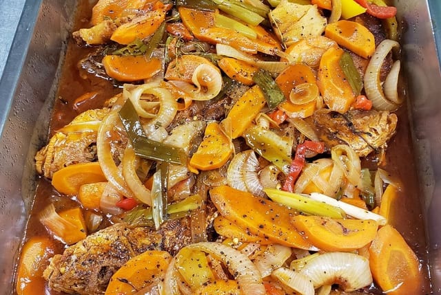 Snapper Fish - Brown Stew