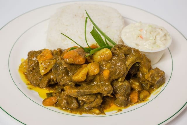 Curry Goat.