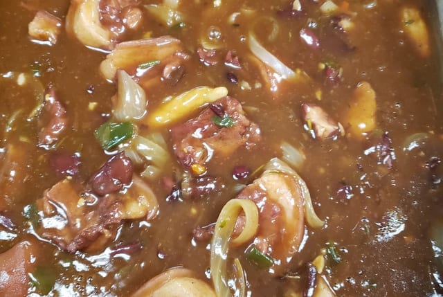 Stew Peas/Pigtail.